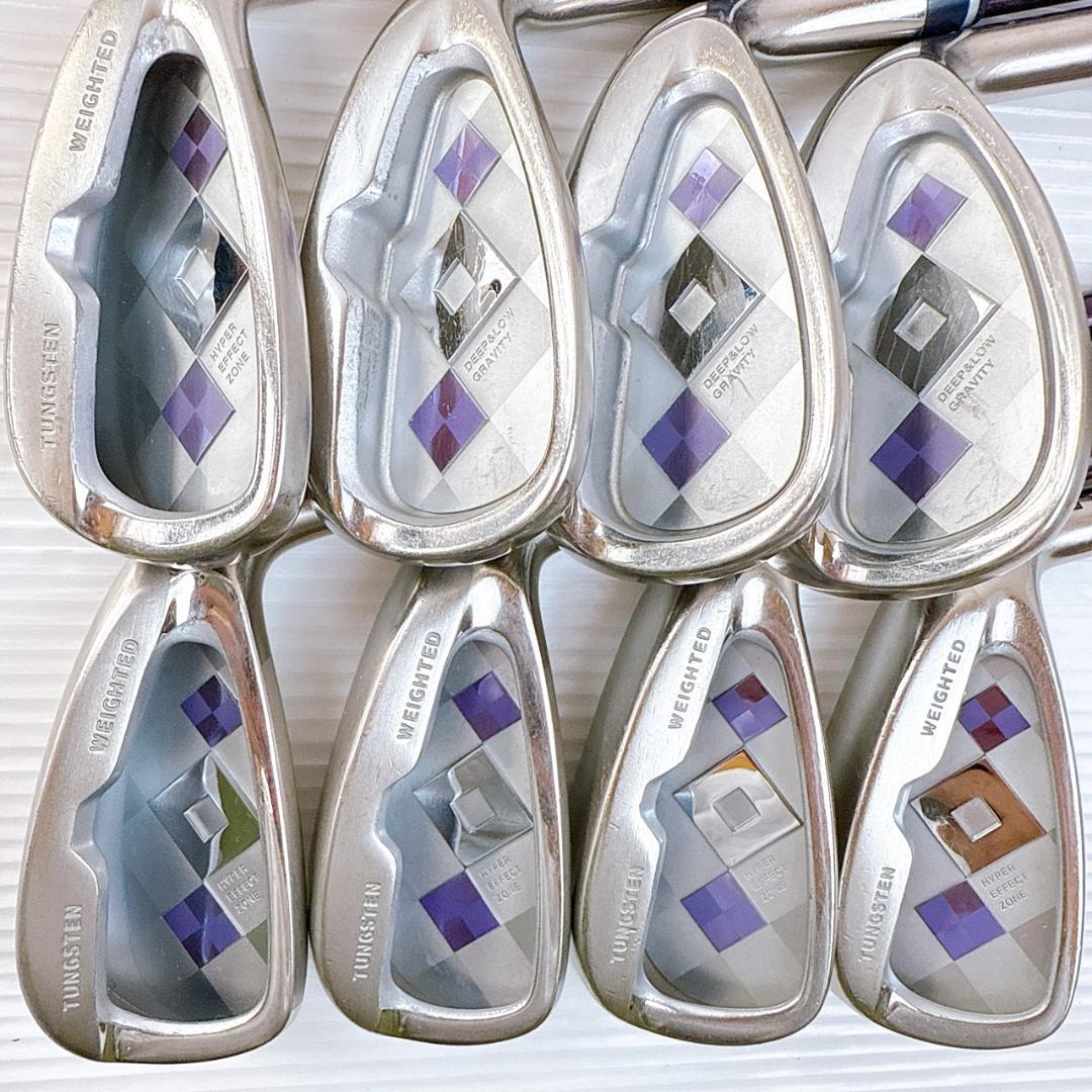 オノフ　レディース　アイアンセット　2014年式　8本　純正カーボン（A）