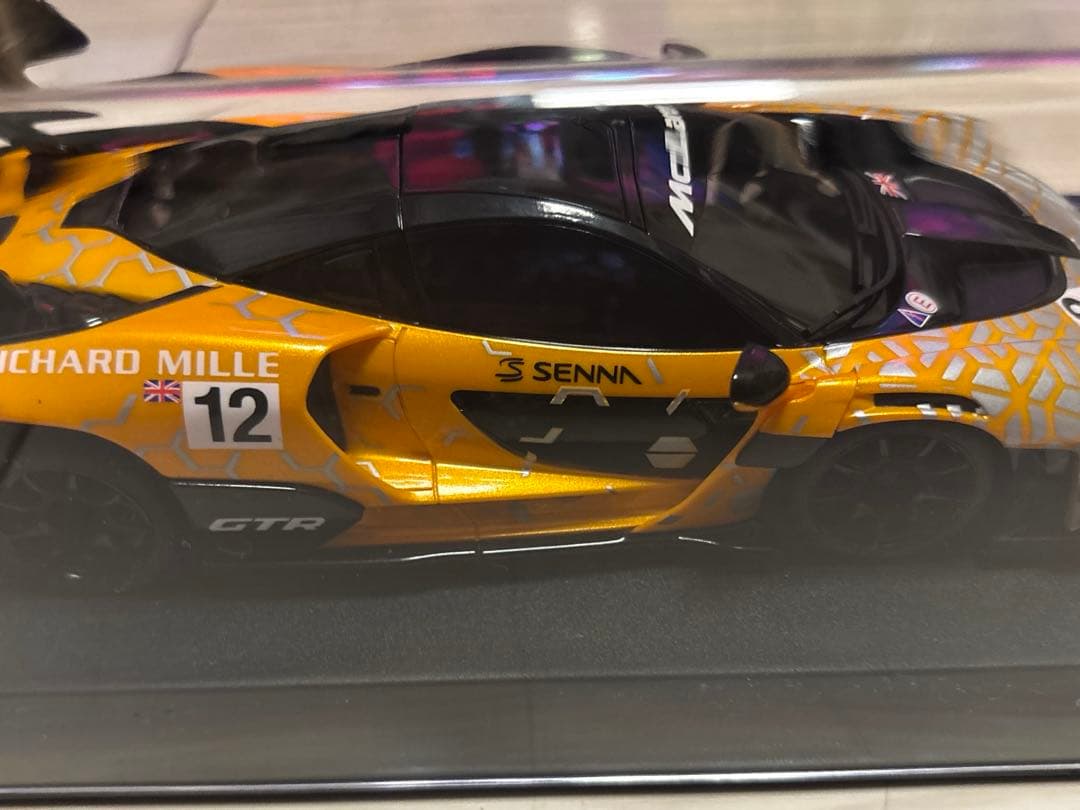 ミニッツ　McLaren Senna GTR オレンジボディ