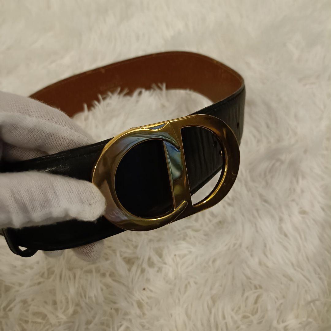 Dior✨　CDバックル　ブラック　ベルト　65cm ディオール