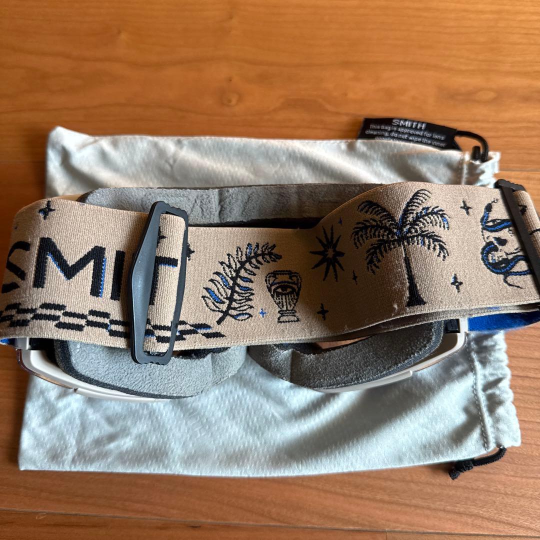 SMITH ゴーグル ブルーオレンジレンズ