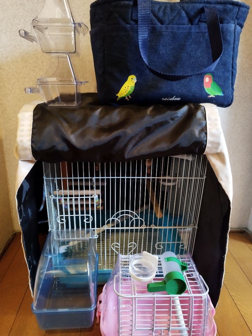 鳥かご ケージ・キャリー セット