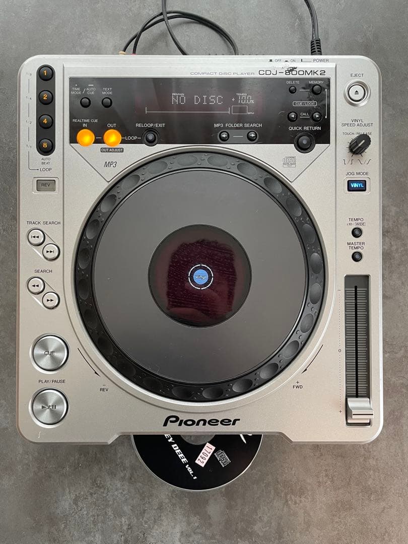 動作確認済　Pioneer CDJ-850MK2 シルバー