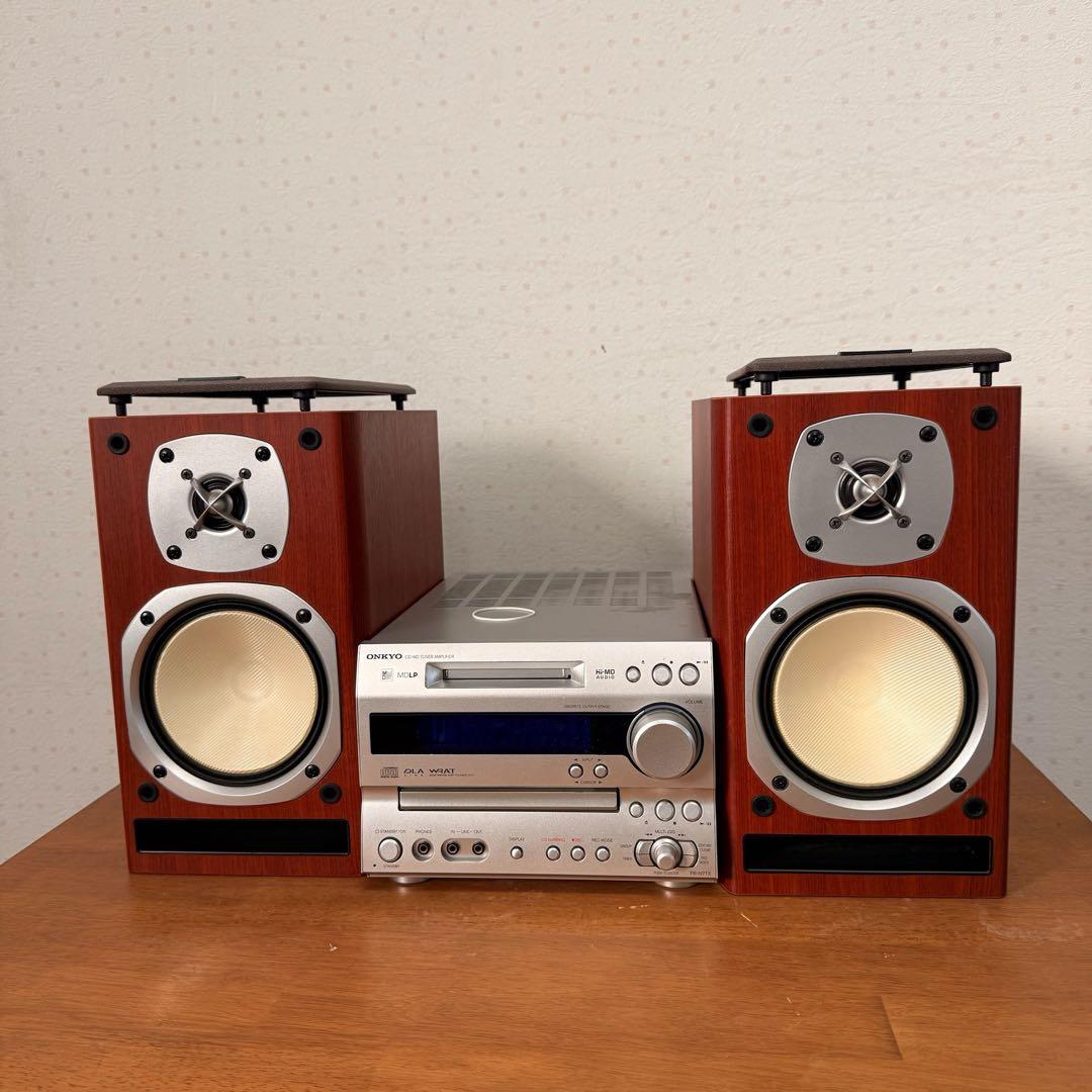 ● 良品 ONKYO オンキヨー CD MDコンポ FR-N7TX