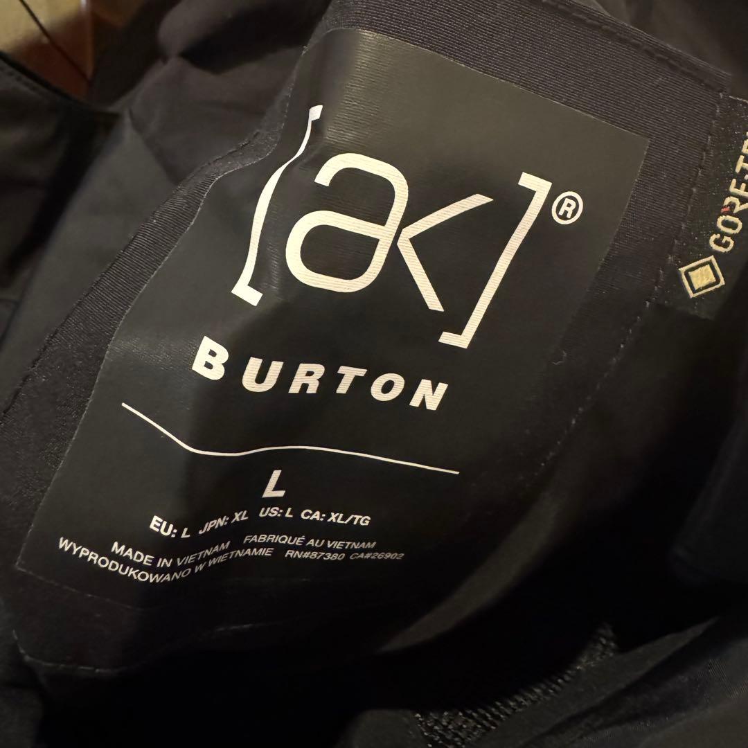 【新品タグ付】BURTON ak CYCLC GORE-TEX ビブパンツ　L