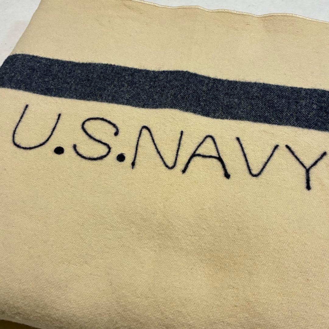 40's～ Vintage U.S.NAVY ウール メディカル ブランケット