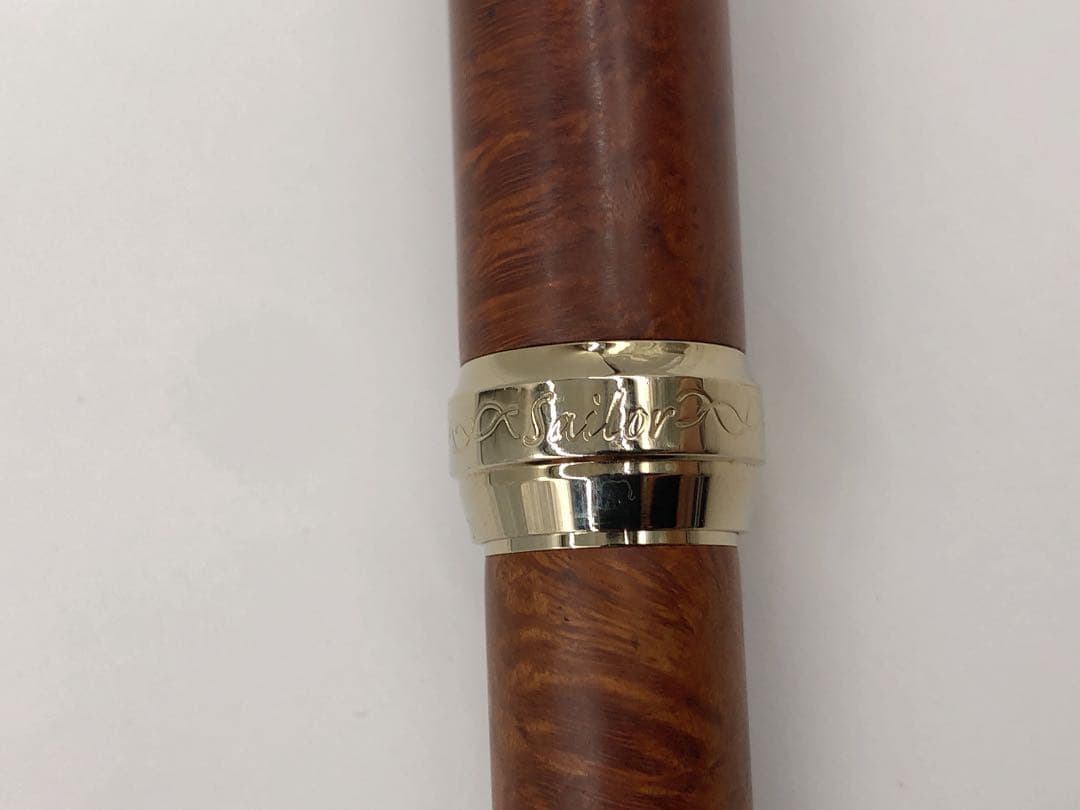 3ADM024 SAILOR セーラー 万年筆 21k NM 長刀研ぎ 木製