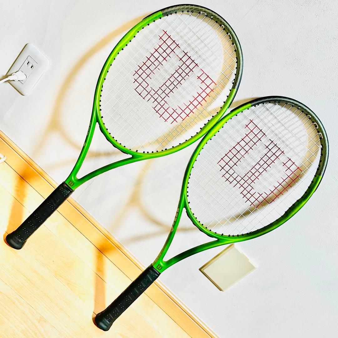 【未使用級】Wilson BLADE FEEL 103 テニスラケット2本セット