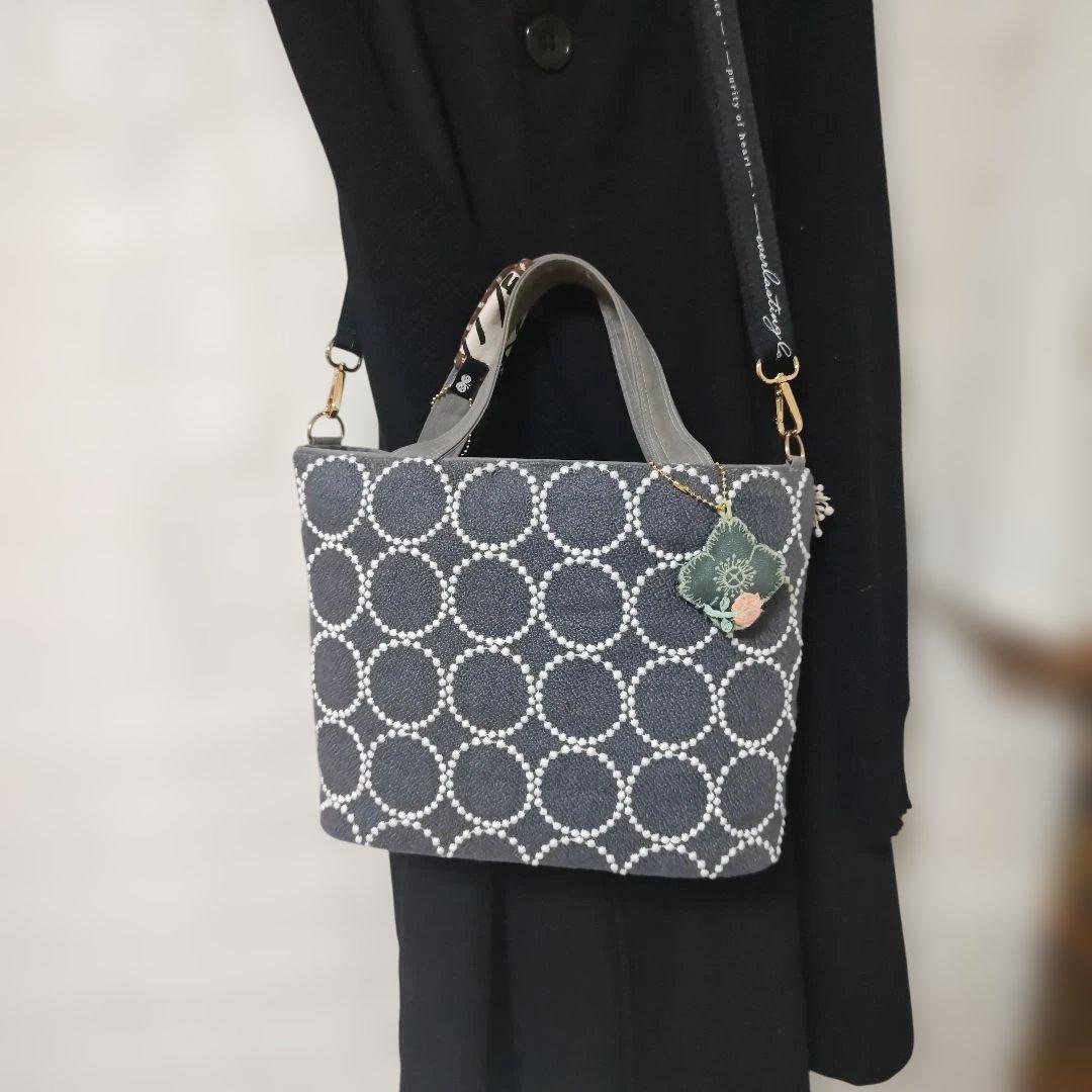 ハンドメイド　ミナペルホネン　スーちゃんバッグ