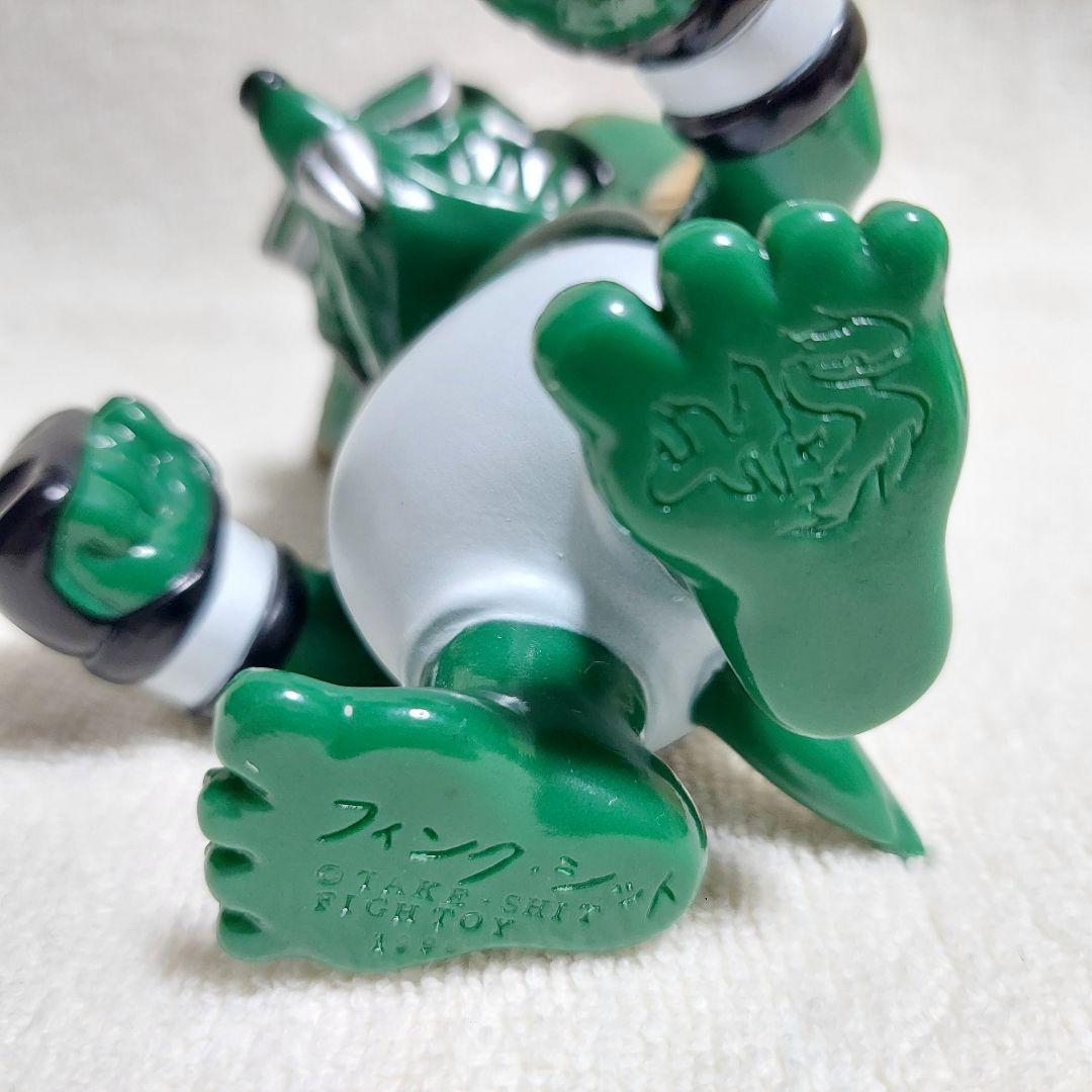 HS 廣田彩玩所 TAKE SHIT FINK SHIT 緑成型 金×白×黒