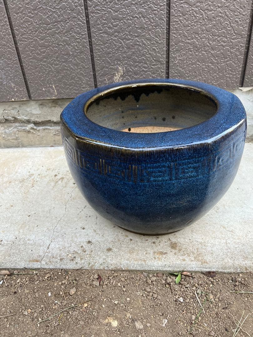 火鉢 直径約36cm金魚鉢 睡蓮鉢 メダカ鉢