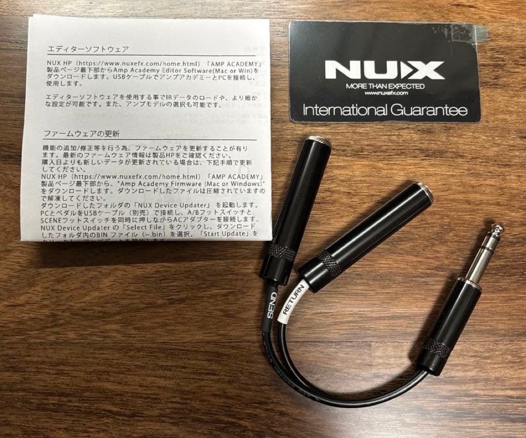 NUX Amp Academy ギターエフェクター　アンプシュミレーター