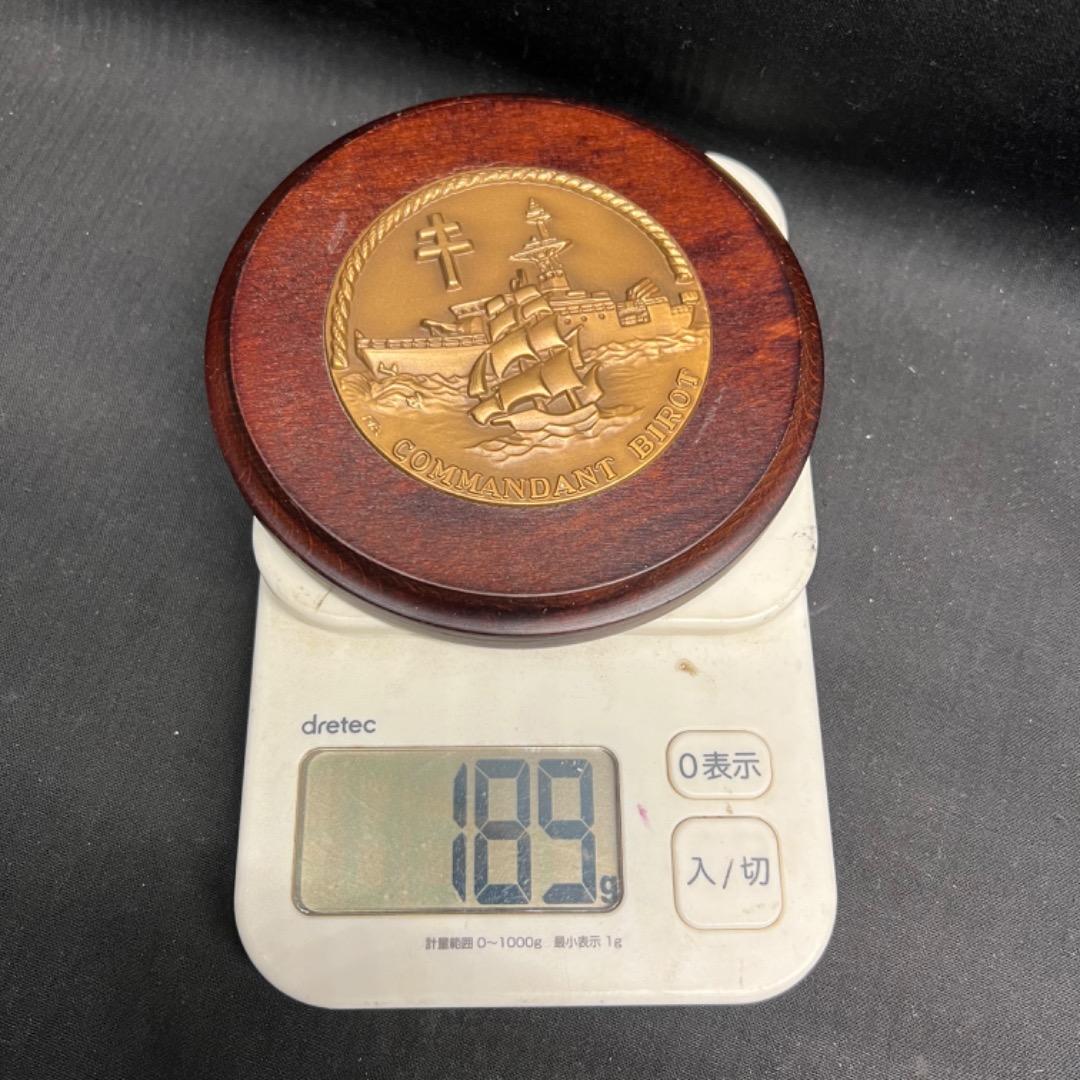 〇Kb右1024 コマンダン・ビロ フランス海軍 壁掛け など 3点まとめ