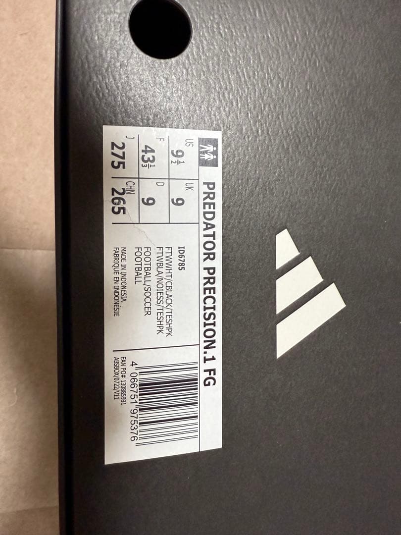 シューズ adidas PREDATOR PRECISION.1 FG 27.5