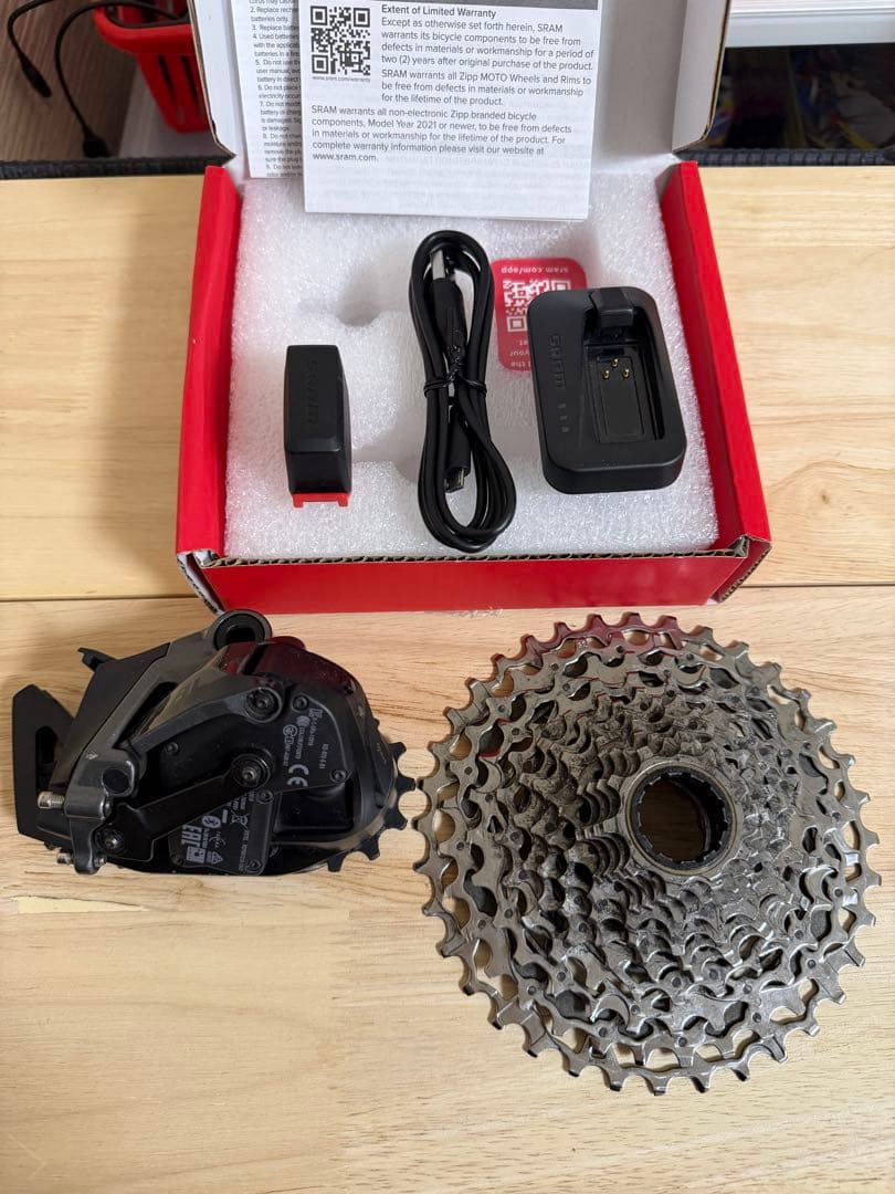 R*ー様 sram rival etap axs リアディレイラー スプロケ12