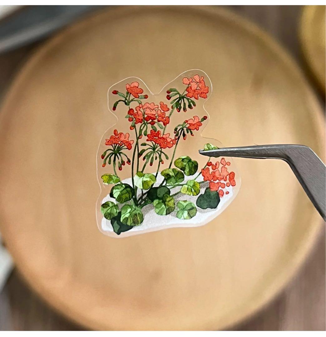 自元素文创《向野而行》海外マスキングテープ　マステ 【2287】