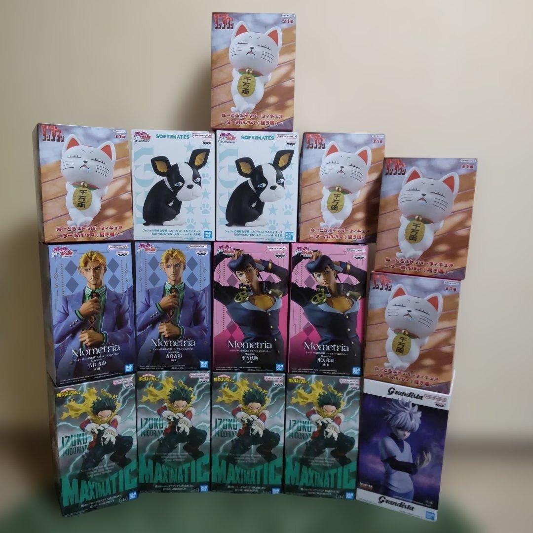 最新プライズフィギュア ヒロアカ キルア ジョジョ ダンダダン