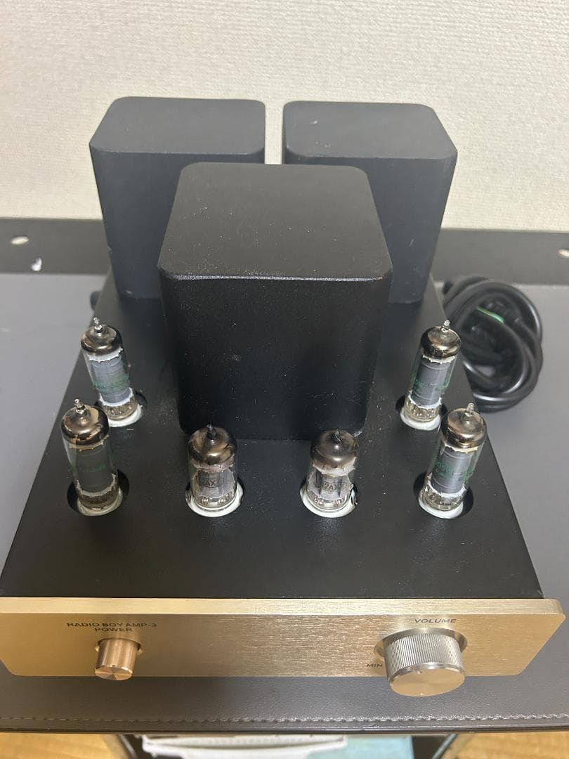 ●真空管アンプ　ラジオ少年　AMP-３　動作確認済み