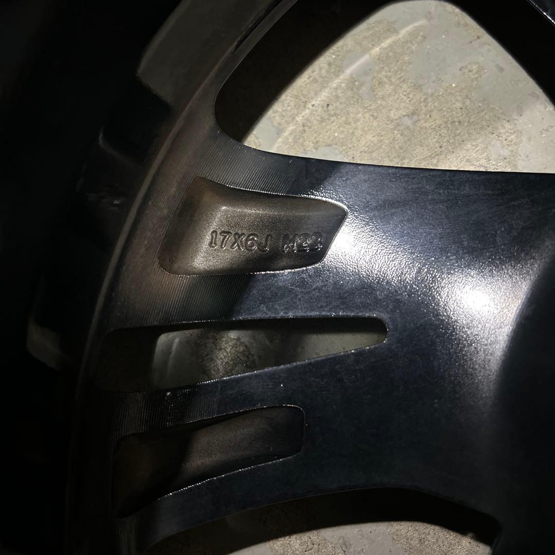 ライズ　195/60R17 タイヤ付ホイール　1本　ジャンク品