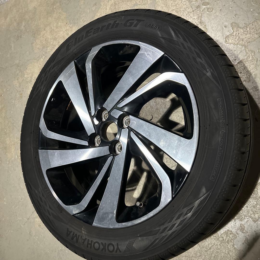 ライズ　195/60R17 タイヤ付ホイール　1本　ジャンク品