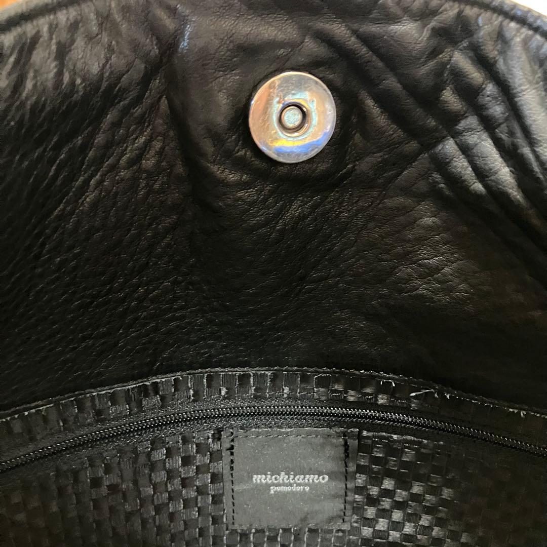 【たむちん】michiamo ミキアモ サークル フリル トートバッグ