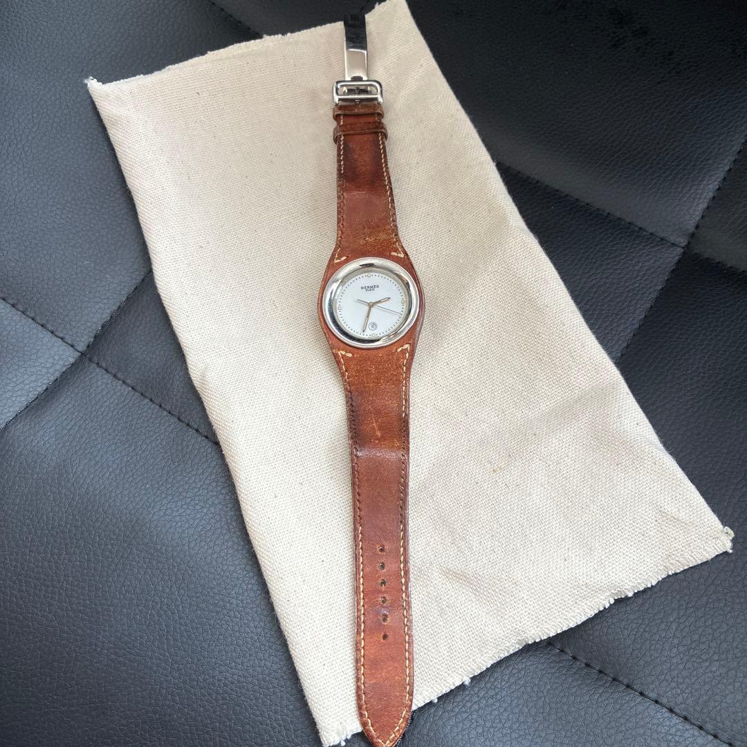 【中古・動作未確認】HERMES アーネ レディース 時計