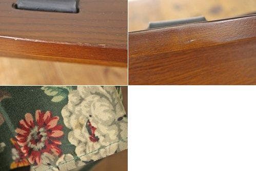 飛騨産業 キツツキ 穂高 オットマン スツール 足置き オーク材 レトロ