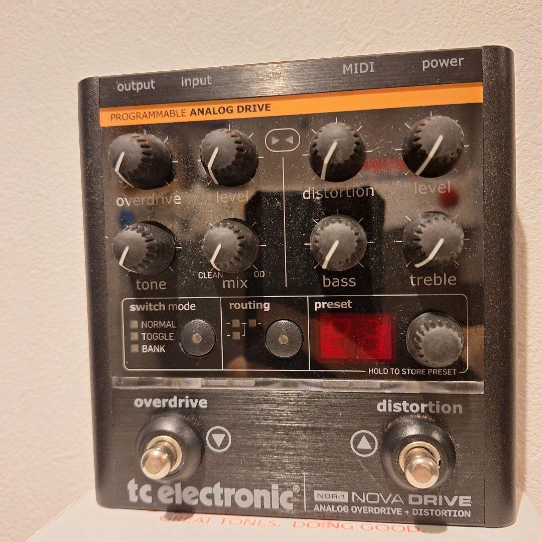 ギター tc electronic/ NOVA DRIVE