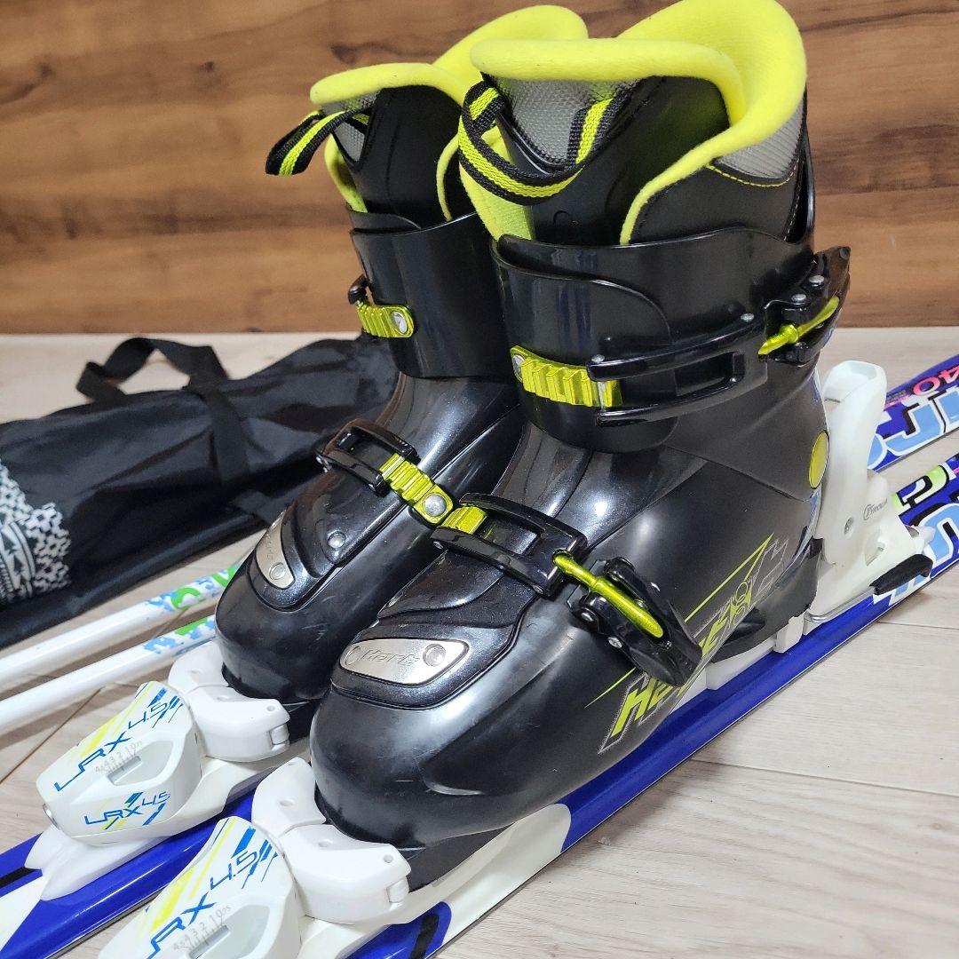 HART ハート スキー5点セット 140cm ジュニア 25cm フルセット