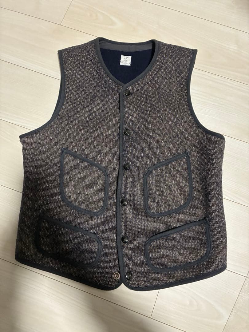 【ANATOMICA】BEACH CLOTH VEST 40