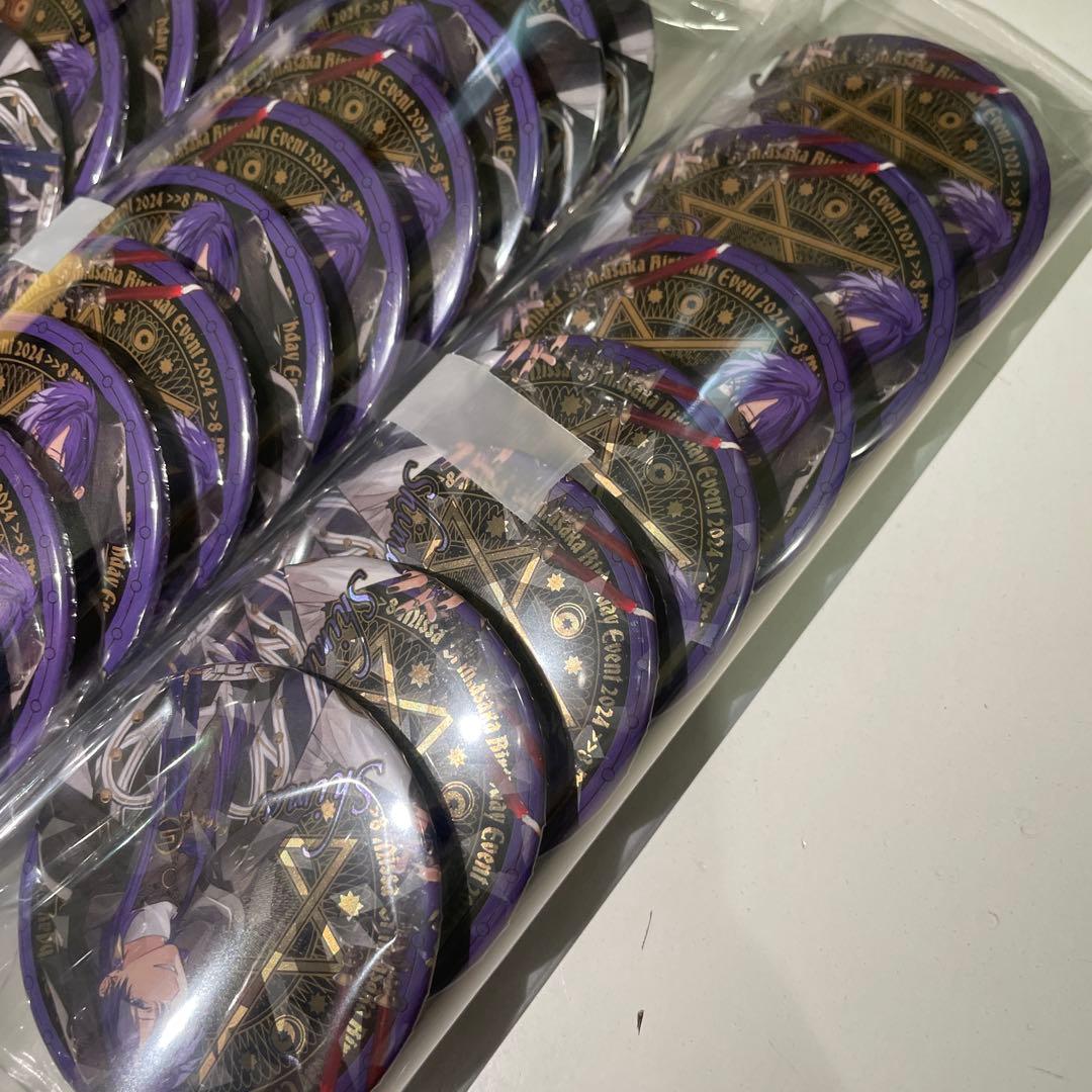 M62.しまさかバースデー2024 志麻 等身 缶バッジ Missa 教祖