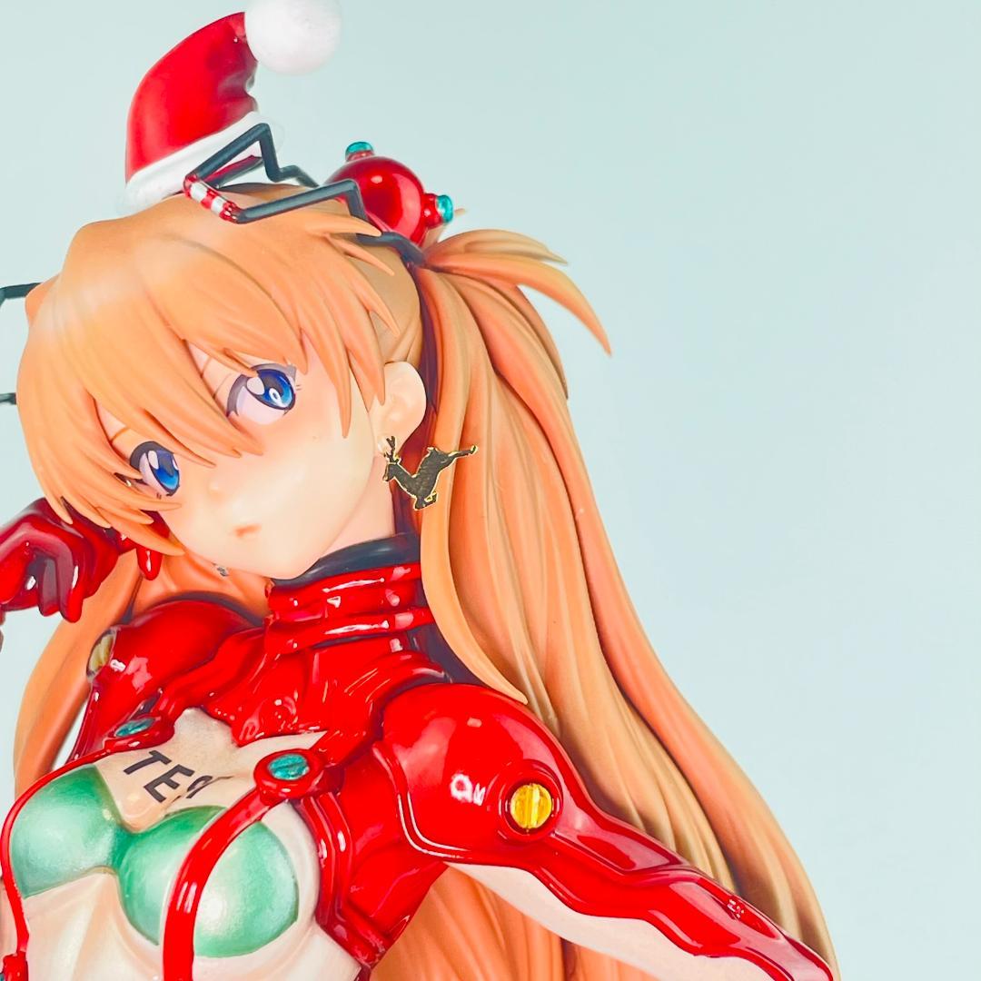 全塗装完成品 綾波レイ アスカ エヴァ クリスマス フィギュア ガレージキット