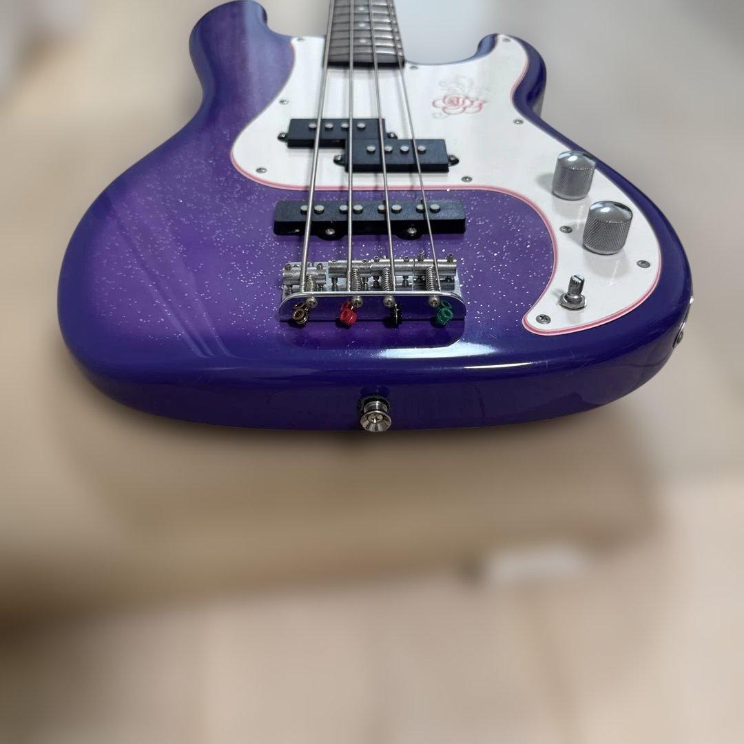 Gypsy Rose エレキベース パープル