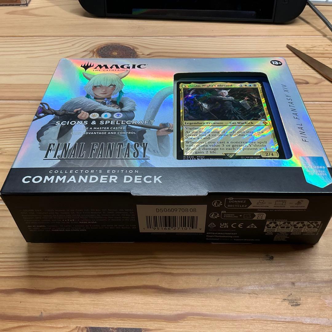 【新品未開封】MTG 統率者デッキ サイオンズ・スペル コレクター　 英語版