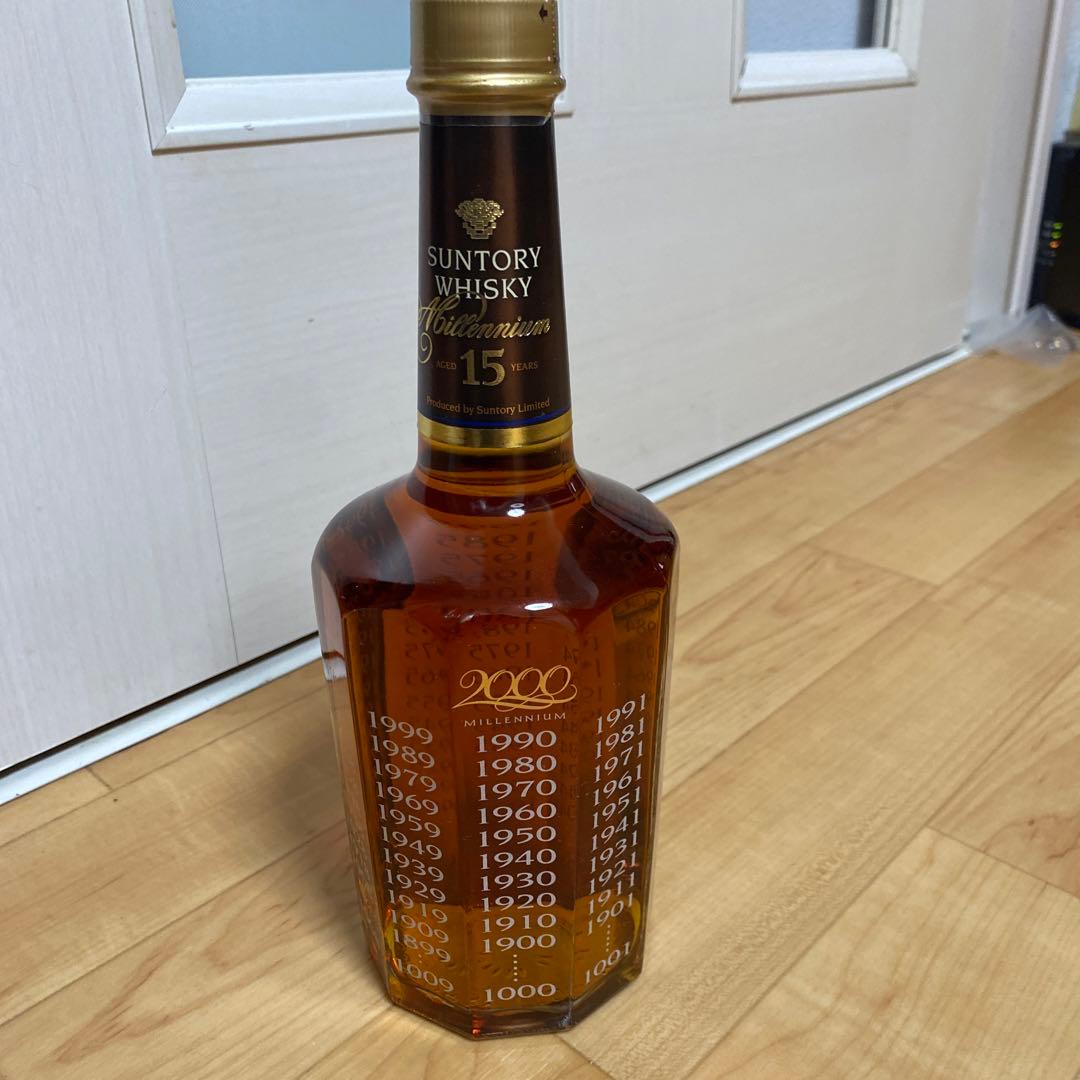 【未開栓】サントリーウイスキー ミレニアム15年