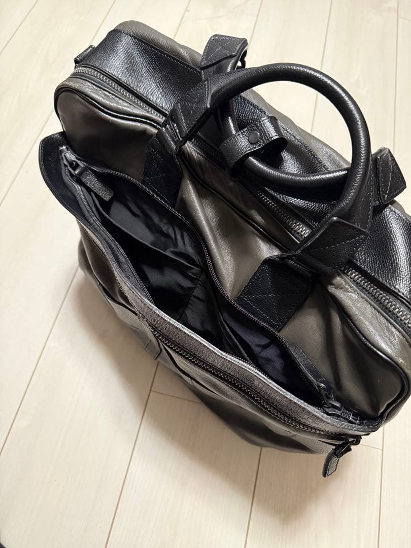 【限定品】BRIEFING／LEATHER TRINITY LINER