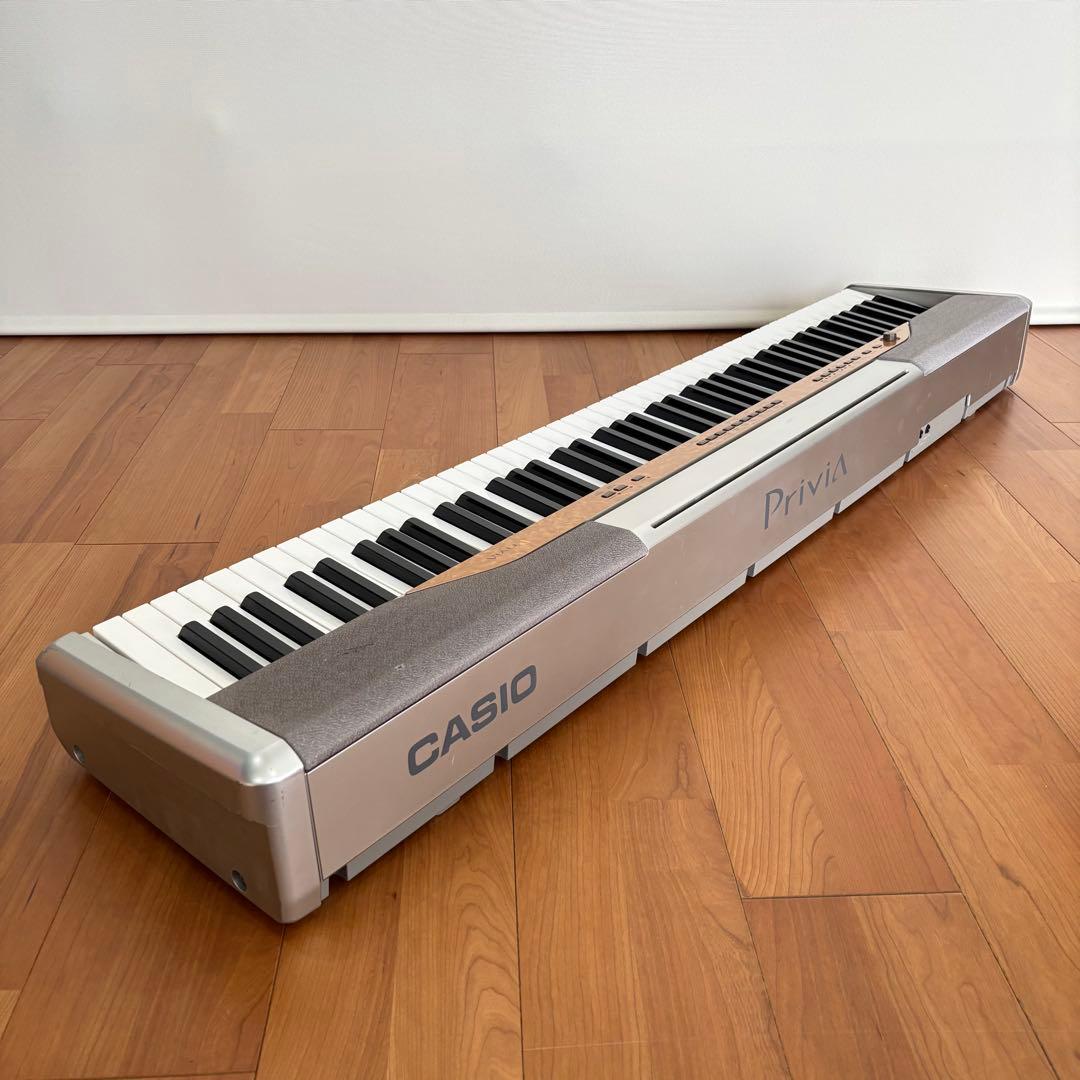 【美品】CASIO 電子ピアノ PX-110 88鍵 付属品一式 動作確認済