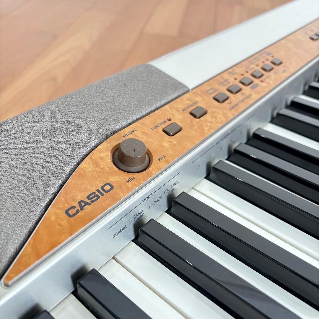 【美品】CASIO 電子ピアノ PX-110 88鍵 付属品一式 動作確認済