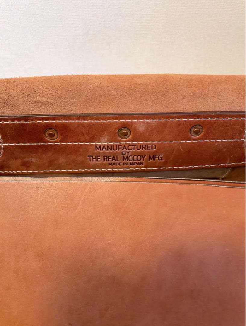 リアルマッコイズ FRONT-QUARTER ホースハイドMAIL BAG