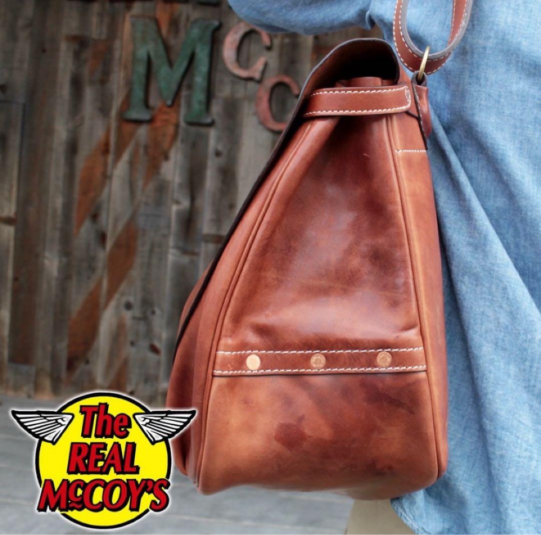 リアルマッコイズ FRONT-QUARTER ホースハイドMAIL BAG