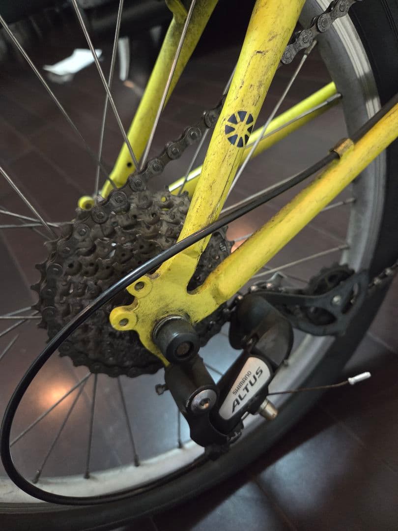 Boardwalk D8 折りたたみ自転車 イエロー