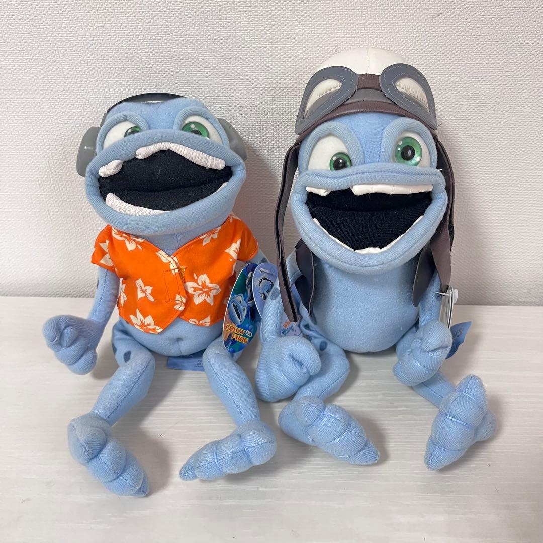 【レア】CRAZYFROG クレイジーフロッグ ぬいぐるみ キーホルダー大サイズ
