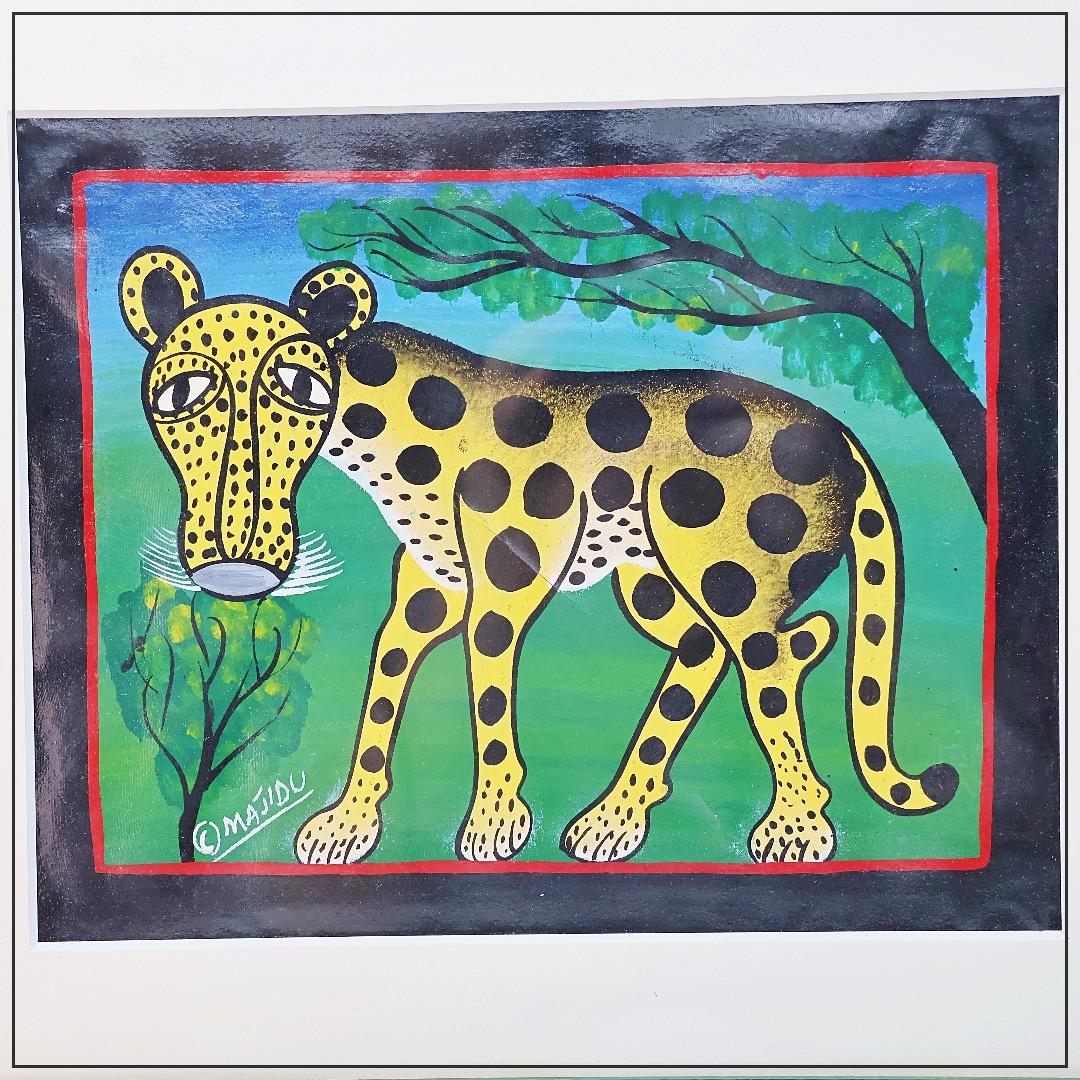 Majidu｜ヒョウの絵画
