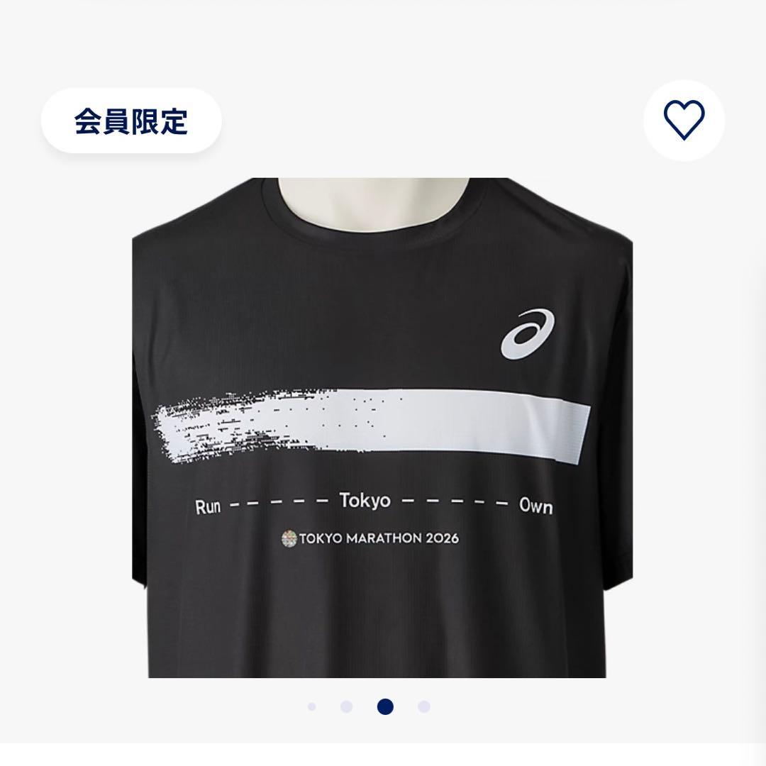 完売品！新品未開封　東京マラソン2026 限定シグネチャーシャツ Ｍサイズ