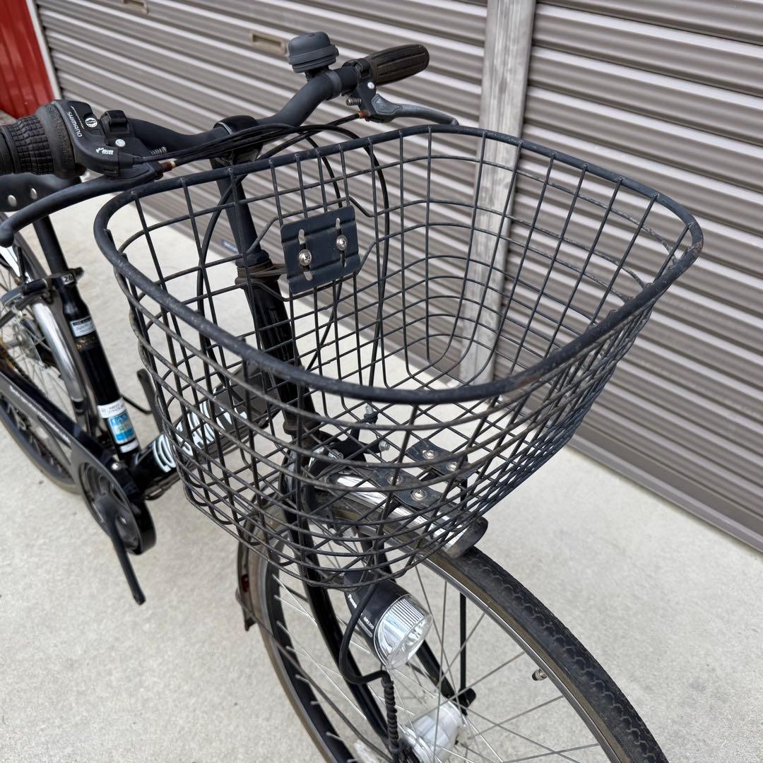 引き取りのみ　ママチャリ　26インチ　6段変速　オートライト