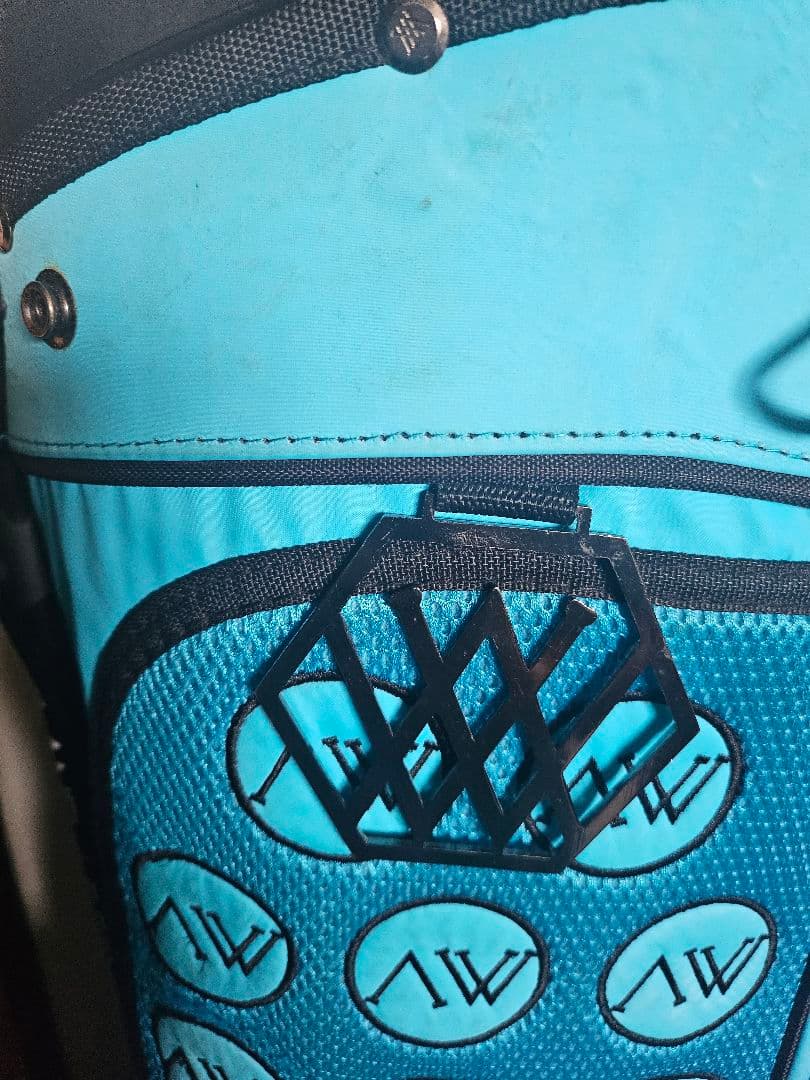 ANEWゴルフ スタンドキャディバッグブルー