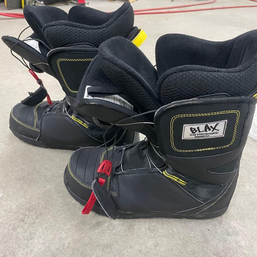 BLAX スノーボードブーツ ヘタリなし　男性用 ブラック　27.0
