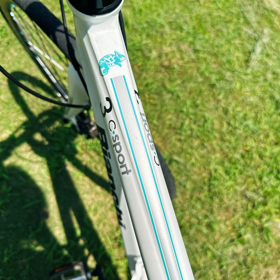 Bianchi　C:sport 3　クロスバイク　ホワイト　カメレオン3