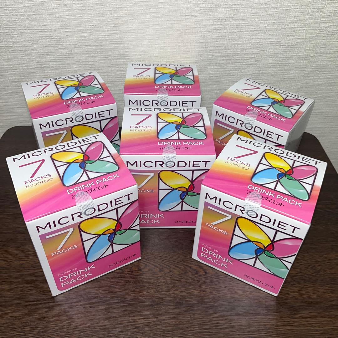 マイクロダイエット ドリンクパック７食 6箱セット(１箱定価9072円)