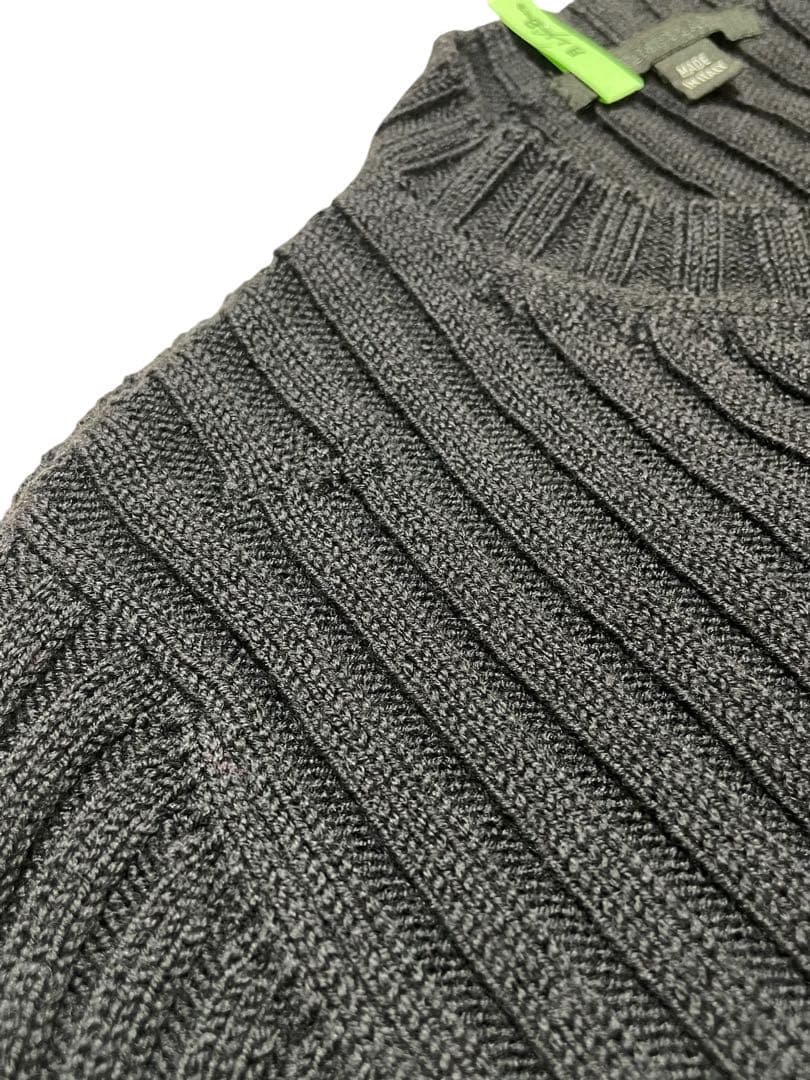 00s HELMUT LANG 本人期 背中開きニット ヘルムートラングセーター