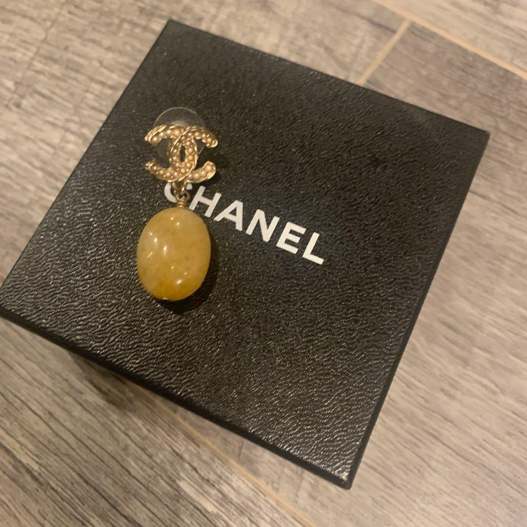 美品CHANEL正規品ピアス片耳